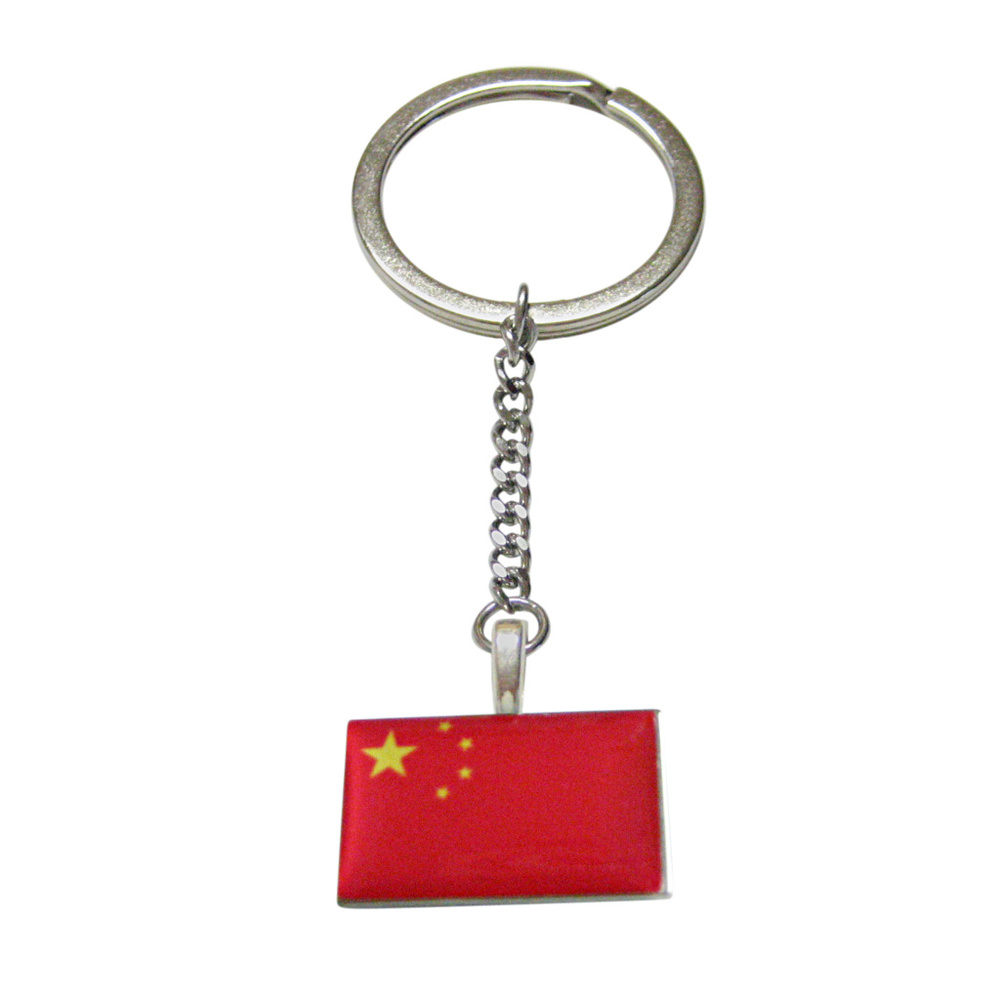 China Flag Pendant Keychain